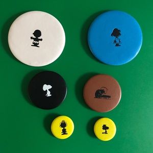 Coach X Peanuts (featuring Snoopy) Leather Pins